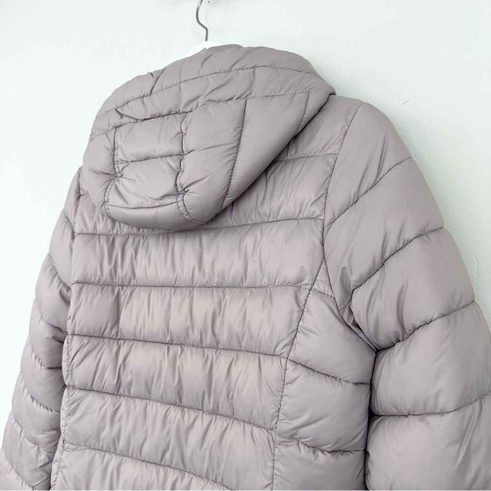 Barbour Shaw Quilted Puffer Jacket Hooded Lightweight Coat - Picture 11 of 15